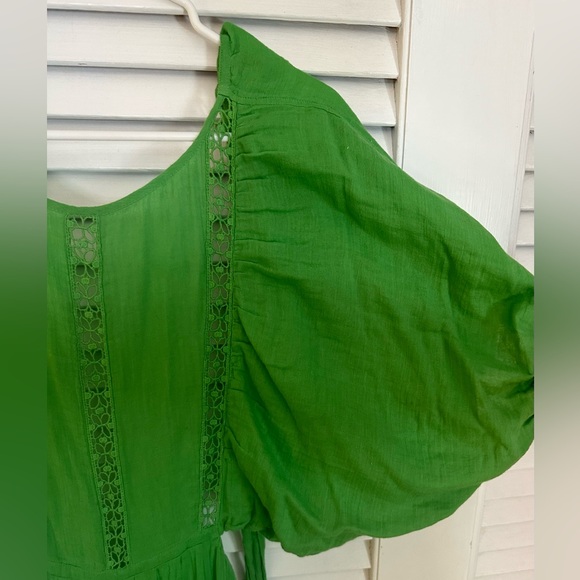 Free People Salerno Jumpsuit Green - Size S - Picture 7 of 8